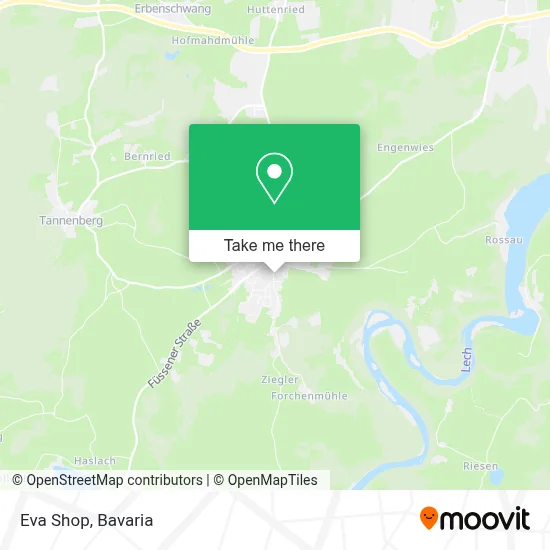 Eva Shop map