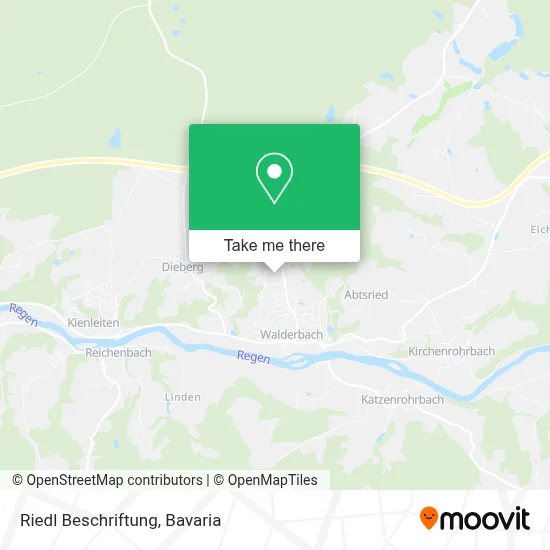 Riedl Beschriftung map