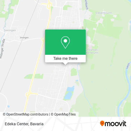 Edeka Center map