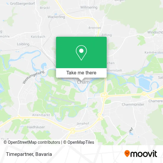 Timepartner map