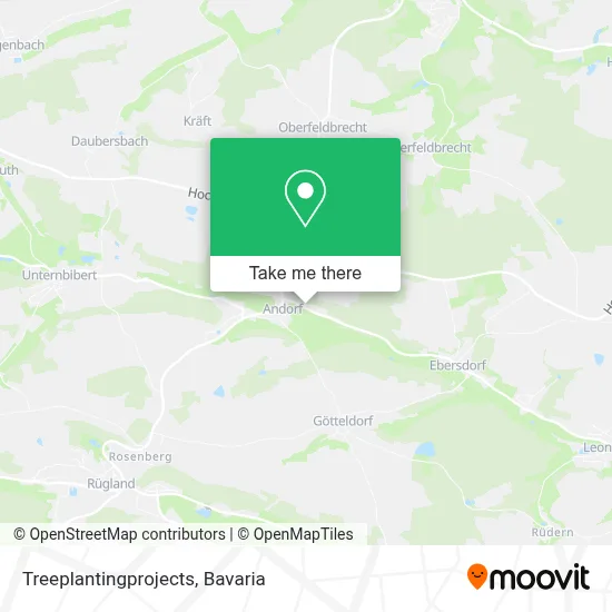Treeplantingprojects map