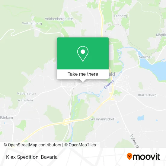 Klex Spedition map