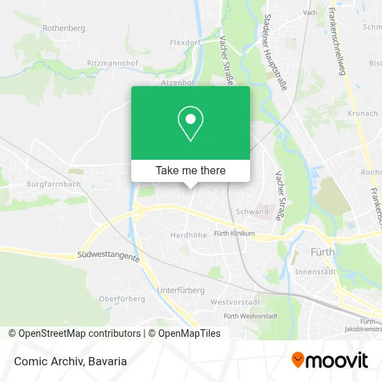 Comic Archiv map