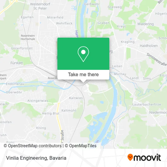 Vinlia Engineering map