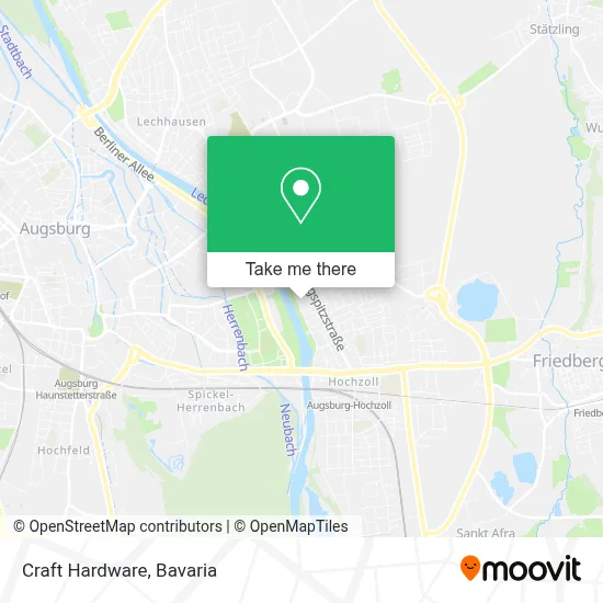 Craft Hardware map