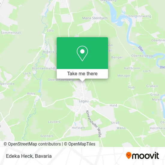 Edeka Heck map