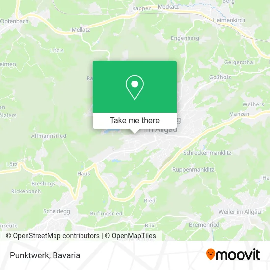 Punktwerk map
