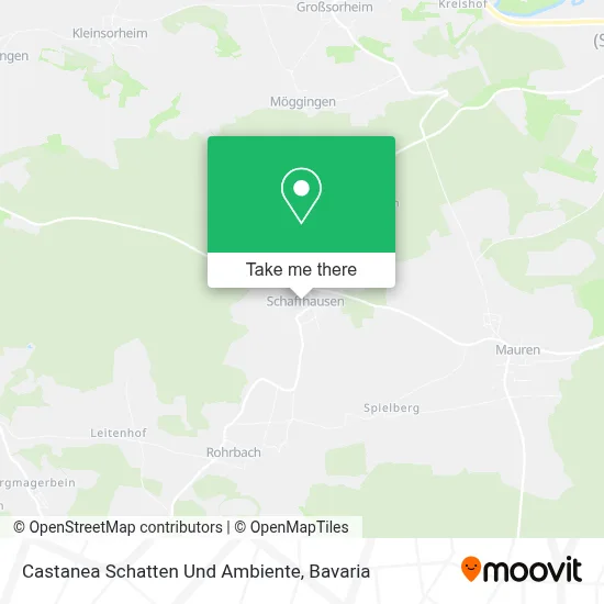 Castanea Schatten Und Ambiente map