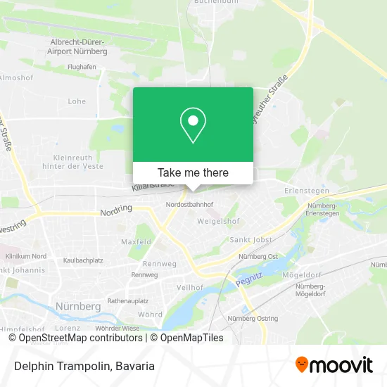 Delphin Trampolin map