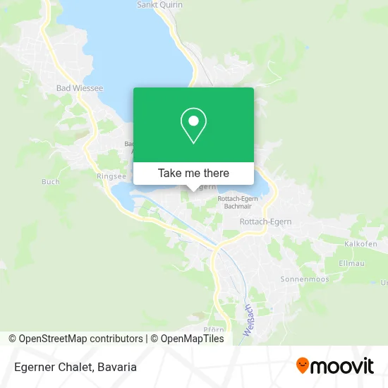 Egerner Chalet map