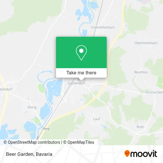 Biergarten map