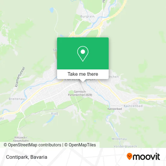Contipark map