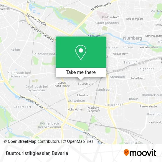 Bustouristikgiessler map