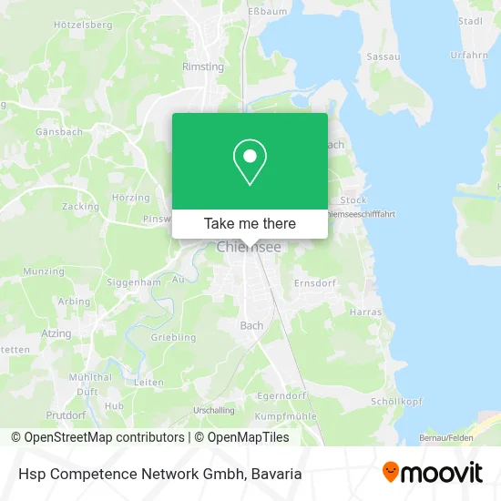 Hsp Competence Network Gmbh map