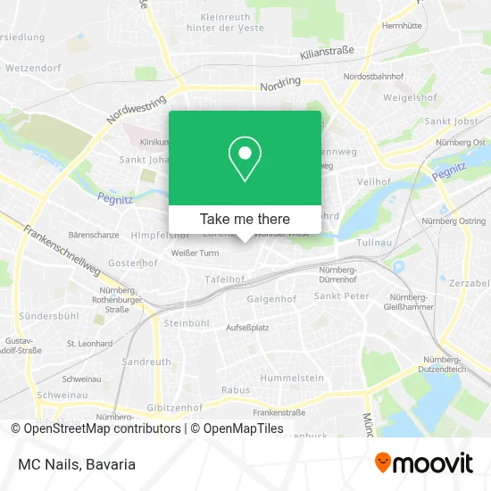 MC Nails map