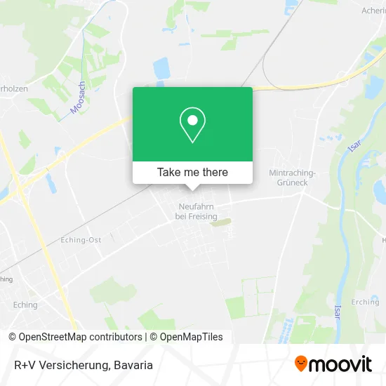 R+V Versicherung map