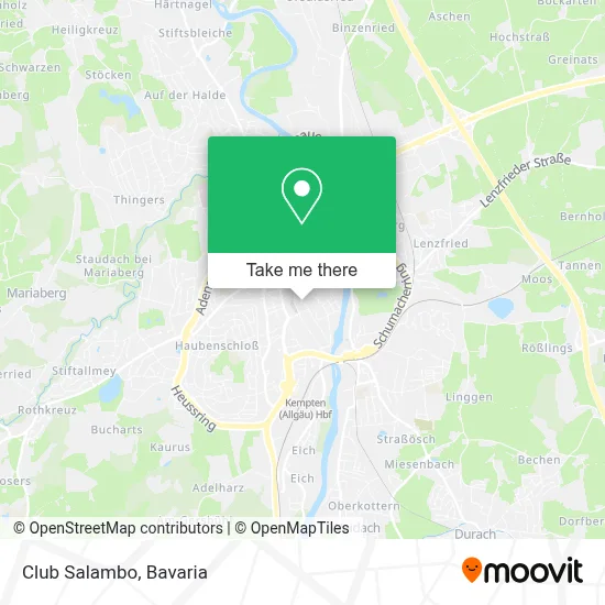 Club Salambo map