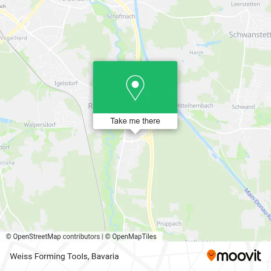 Weiss Forming Tools map