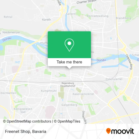 Freenet Shop map