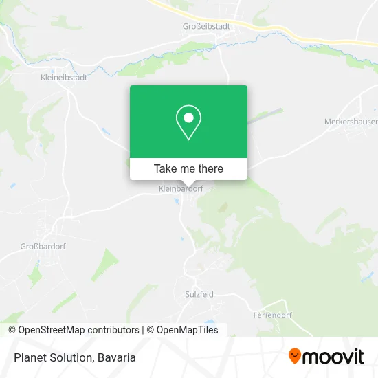 Planet Solution map