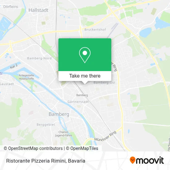 Ristorante Pizzeria Rimini map