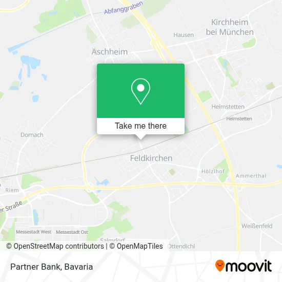 Partner Bank map