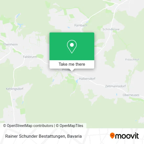 Rainer Schunder Bestattungen map