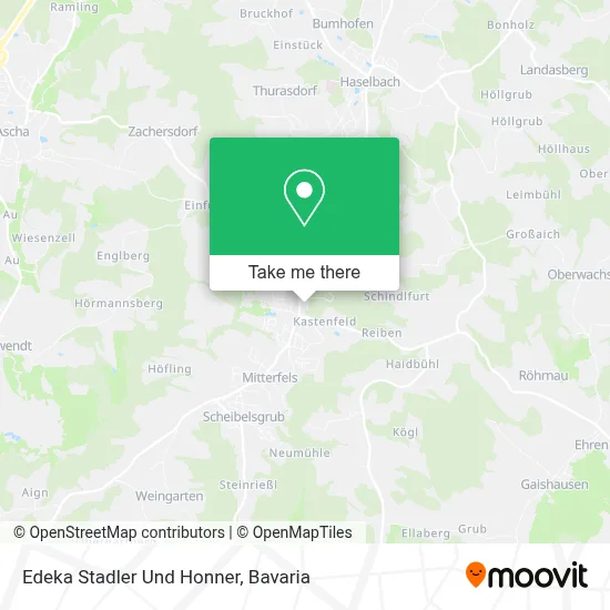 Edeka Stadler Und Honner map