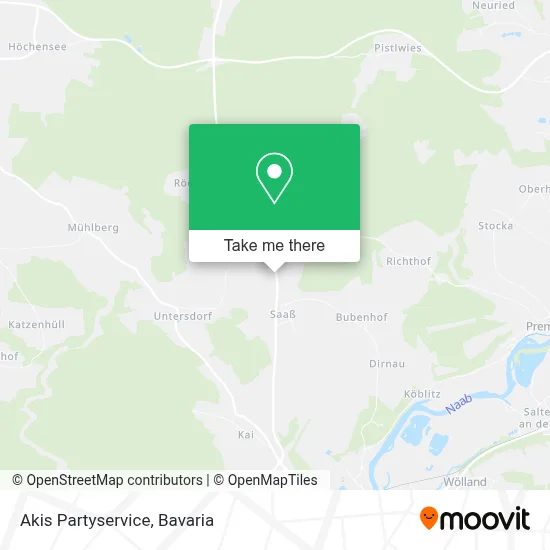 Akis Partyservice map