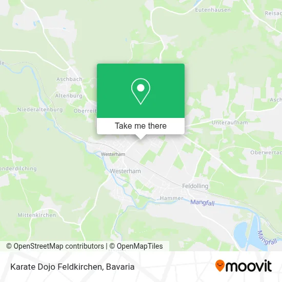 Karate Dojo Feldkirchen map