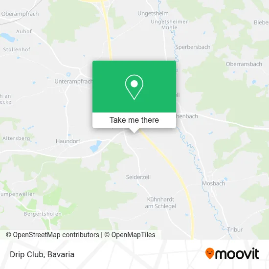 Drip Club map