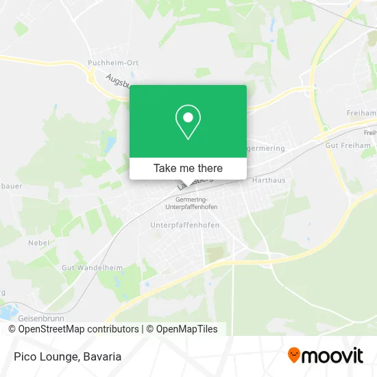 Pico Lounge map