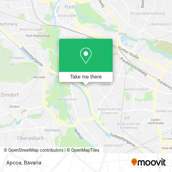Apcoa map