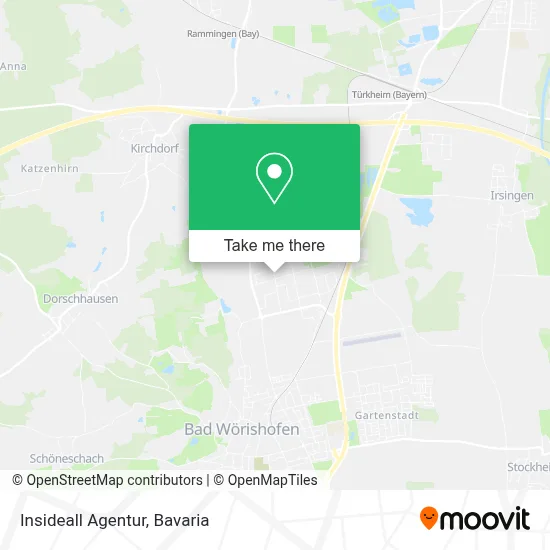Insideall Agentur map