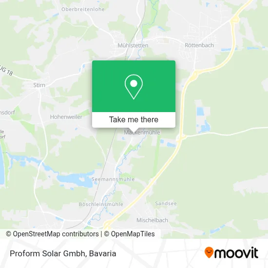 Proform Solar Gmbh map