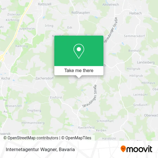 Internetagentur Wagner map