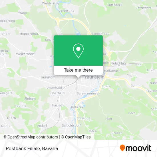 Postbank Filiale map