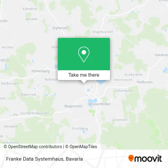Franke Data Systemhaus map