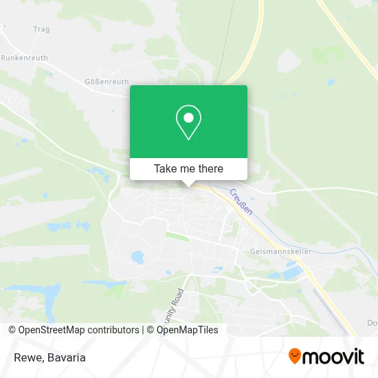 Rewe map
