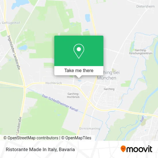 Ristorante Made In Italy map
