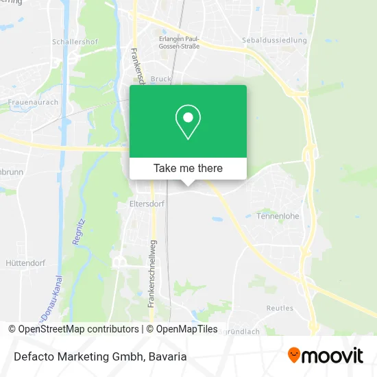 Defacto Marketing Gmbh map