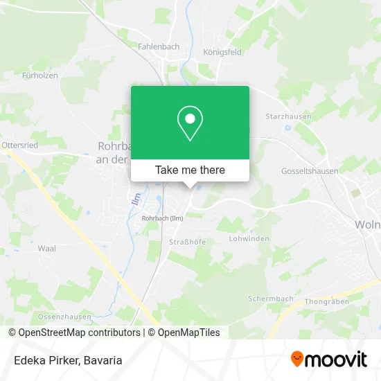 Edeka Pirker map
