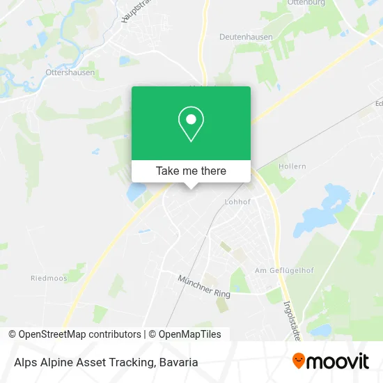 Alps Alpine Asset Tracking map