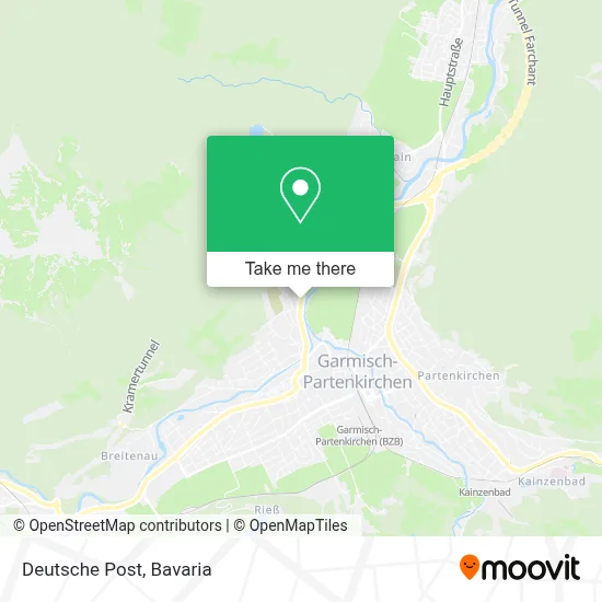 Deutsche Post map
