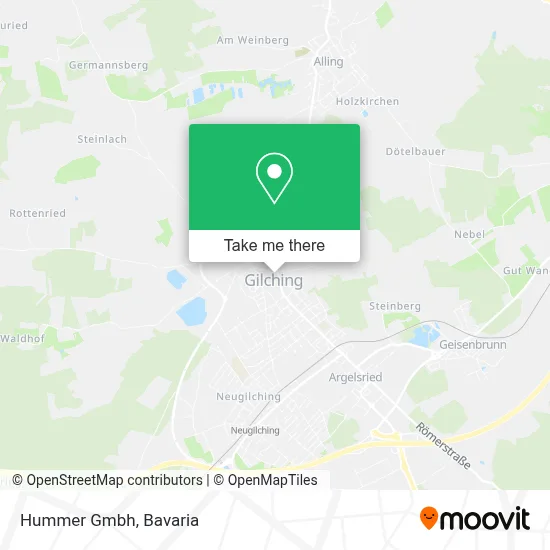 Hummer Gmbh map