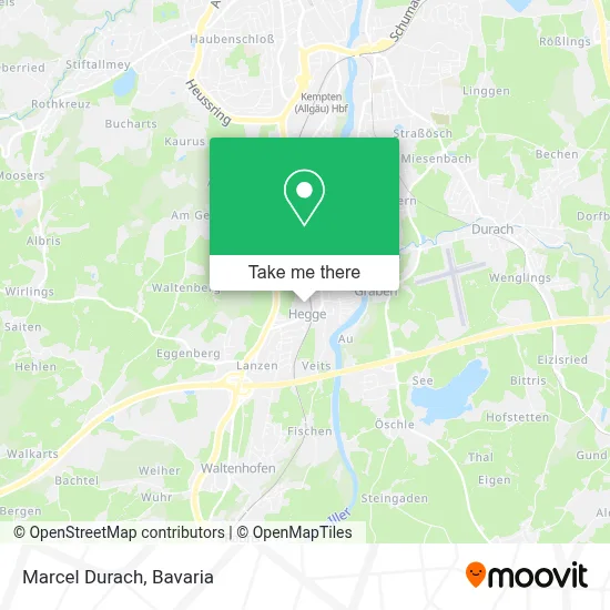 Marcel Durach map
