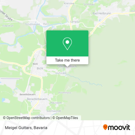 Meigel Guitars map