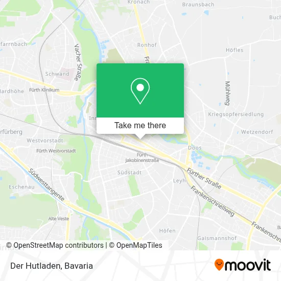 Der Hutladen map