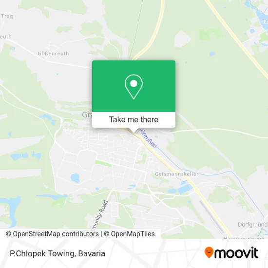 P.Chlopek Towing map