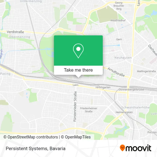Persistent Systems map
